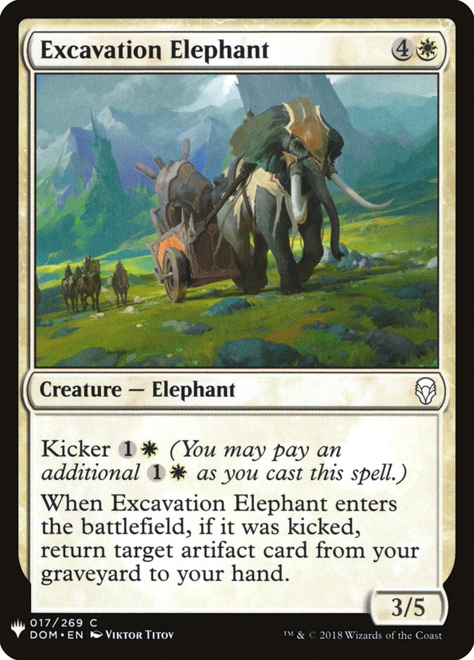 Excavation Elephant [Mystery Booster] | L.A. Mood Comics and Games