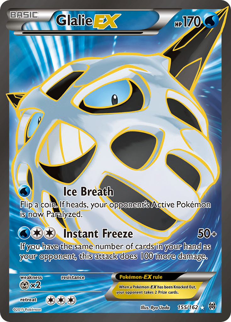 Glalie EX (155/162) [XY: BREAKthrough] | L.A. Mood Comics and Games