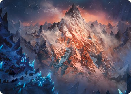 Mountain Art Card [The Lord of the Rings: Tales of Middle-earth Art Series] | L.A. Mood Comics and Games