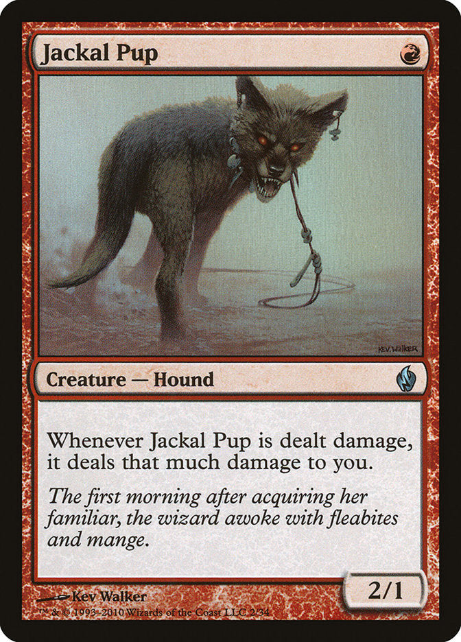 Jackal Pup [Premium Deck Series: Fire and Lightning] | L.A. Mood Comics and Games