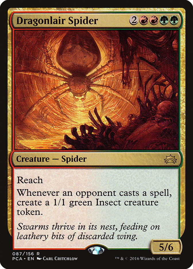 Dragonlair Spider [Planechase Anthology] | L.A. Mood Comics and Games