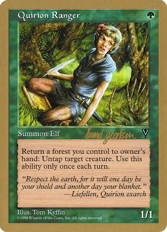 Quirion Ranger (Svend Geertsen) [World Championship Decks 1997] | L.A. Mood Comics and Games