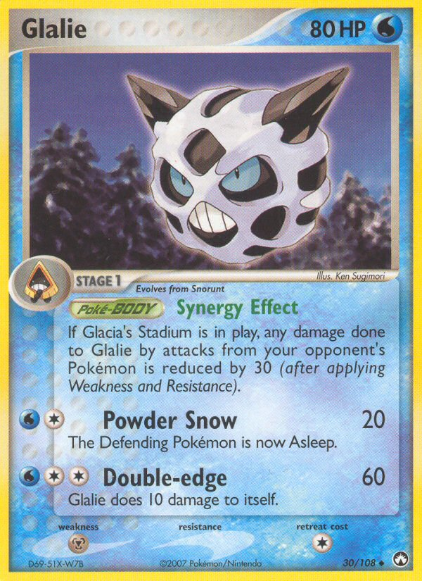 Glalie (30/108) [EX: Power Keepers] | L.A. Mood Comics and Games