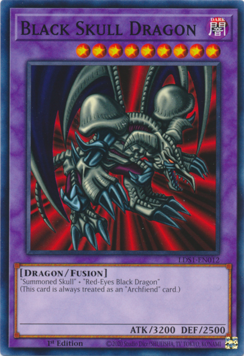 Black Skull Dragon [LDS1-EN012] Common | L.A. Mood Comics and Games