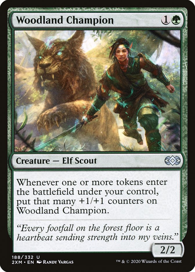 Woodland Champion [Double Masters] | L.A. Mood Comics and Games