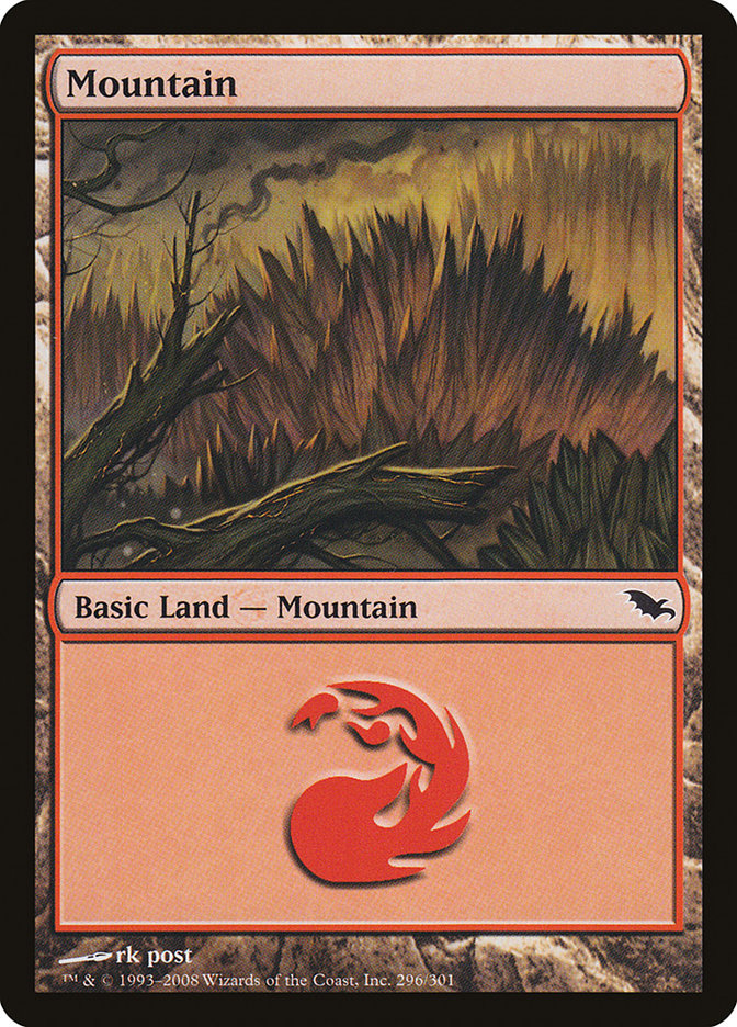 Mountain (296) [Shadowmoor] | L.A. Mood Comics and Games