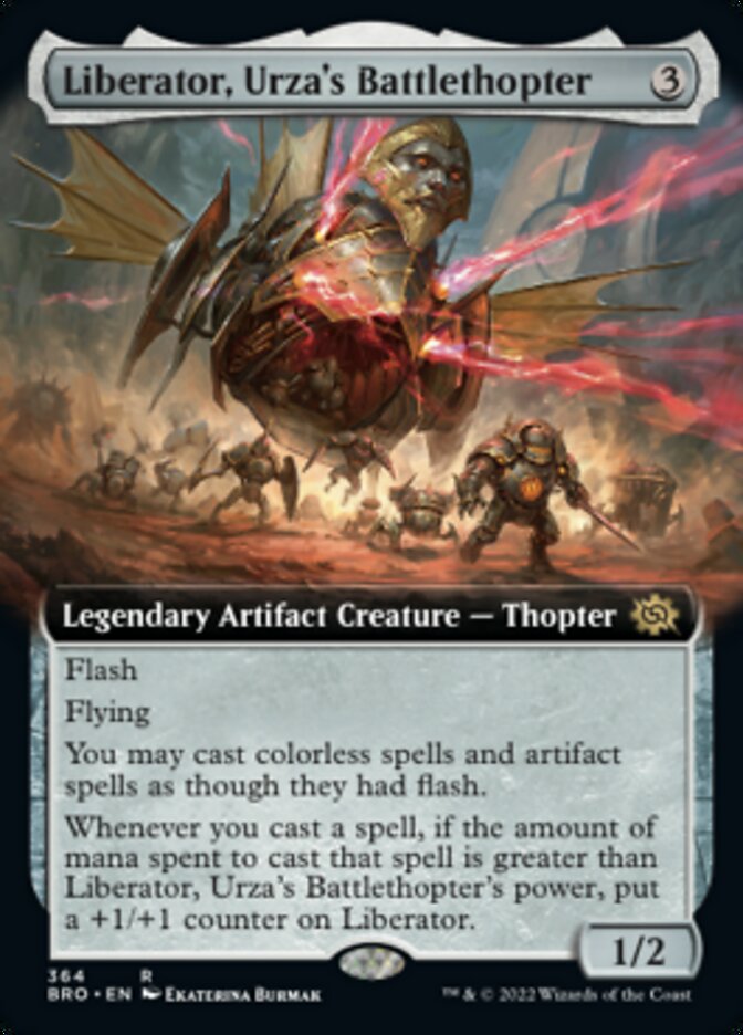 Liberator, Urza's Battlethopter (Extended Art) [The Brothers' War] | L.A. Mood Comics and Games