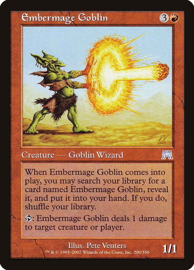 Embermage Goblin [Onslaught] | L.A. Mood Comics and Games