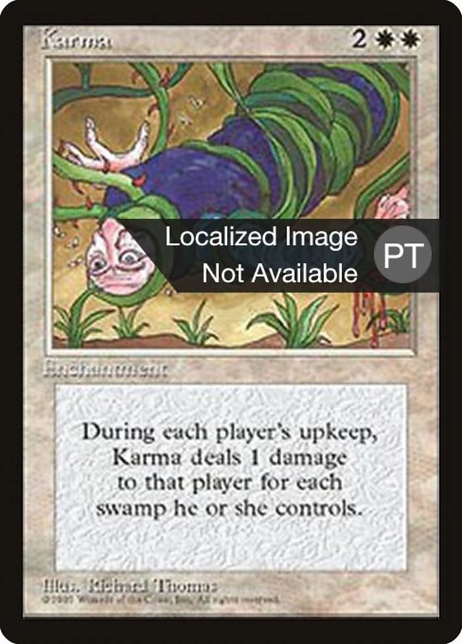 Karma [Fourth Edition (Foreign Black Border)] | L.A. Mood Comics and Games