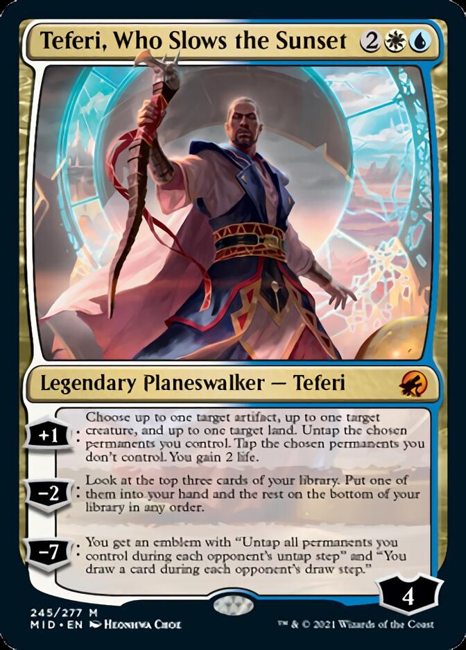 Teferi, Who Slows the Sunset [Innistrad: Midnight Hunt] | L.A. Mood Comics and Games