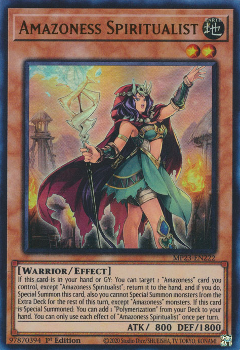 Amazoness Spiritualist [MP23-EN222] Ultra Rare | L.A. Mood Comics and Games