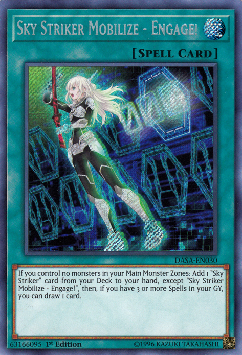 Sky Striker Mobilize - Engage! [DASA-EN030] Secret Rare | L.A. Mood Comics and Games