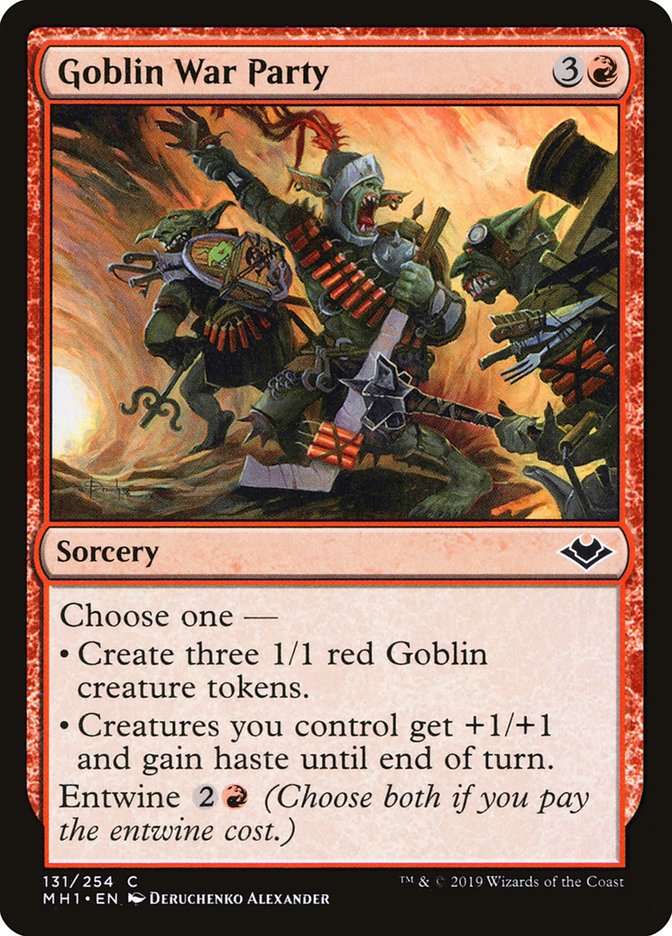 Goblin War Party [Modern Horizons] | L.A. Mood Comics and Games