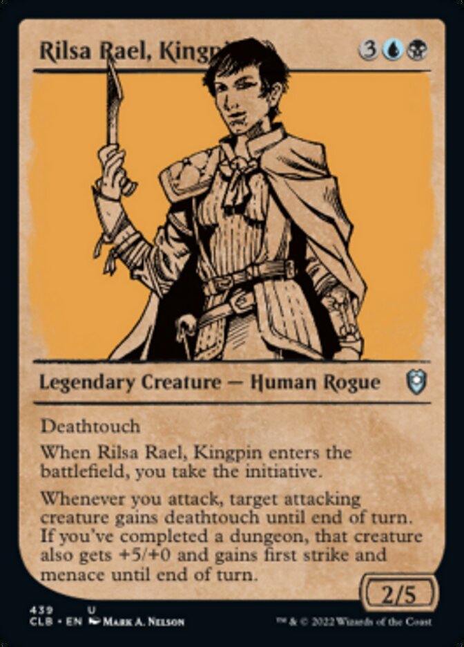 Rilsa Rael, Kingpin (Showcase) [Commander Legends: Battle for Baldur's Gate] | L.A. Mood Comics and Games