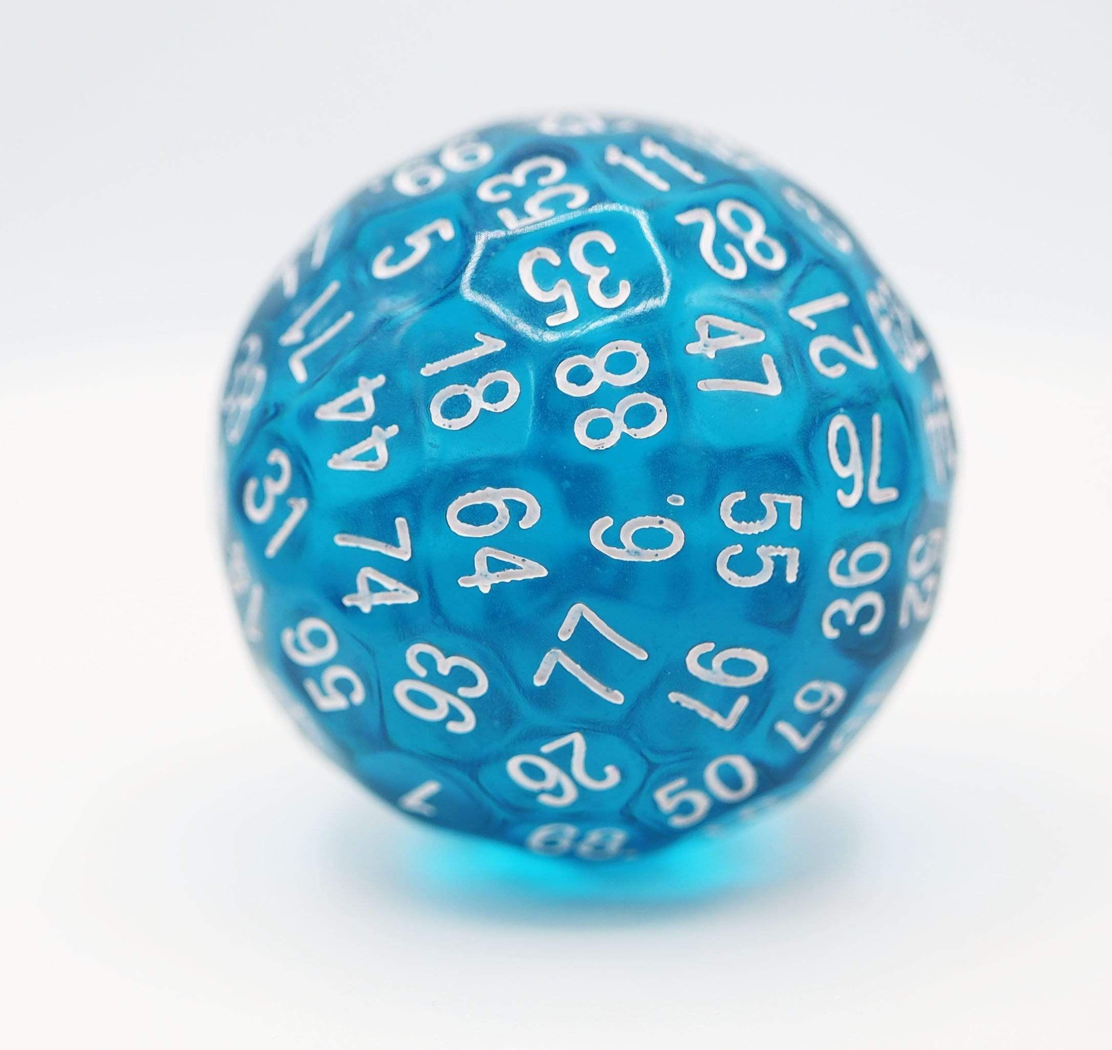 100 Sided Die - Teal D100 | L.A. Mood Comics and Games