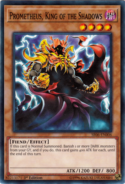 Prometheus, King of the Shadows [SR06-EN006] Common | L.A. Mood Comics and Games