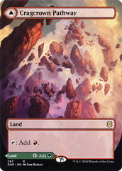 Cragcrown Pathway // Timbercrown Pathway (Borderless Alternate Art) [Zendikar Rising] | L.A. Mood Comics and Games