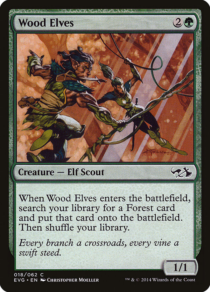 Wood Elves (Elves vs. Goblins) [Duel Decks Anthology] | L.A. Mood Comics and Games