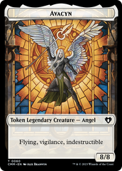 Copy (54) // Avacyn Double-Sided Token [Commander Masters Tokens] | L.A. Mood Comics and Games