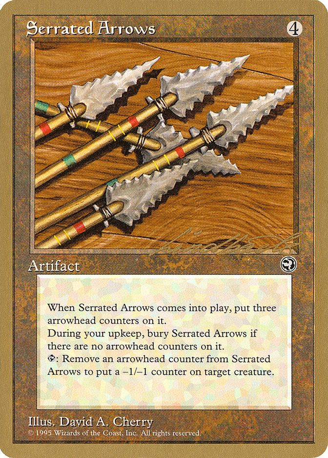 Serrated Arrows (Leon Lindback) [Pro Tour Collector Set] | L.A. Mood Comics and Games