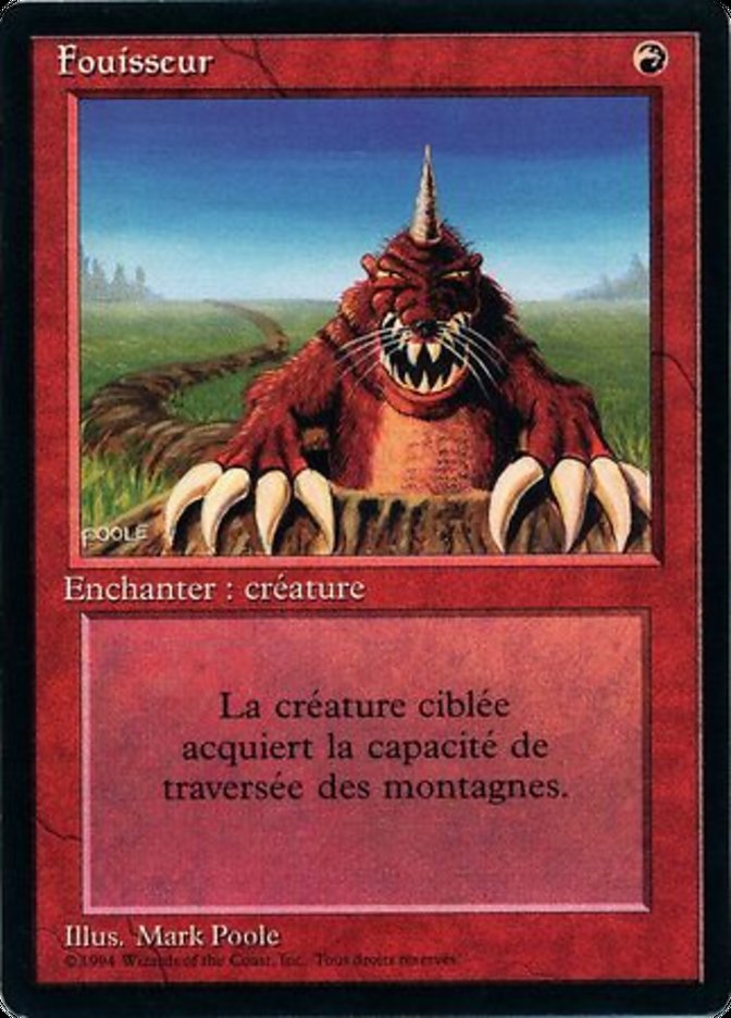 Burrowing [Foreign Black Border] | L.A. Mood Comics and Games
