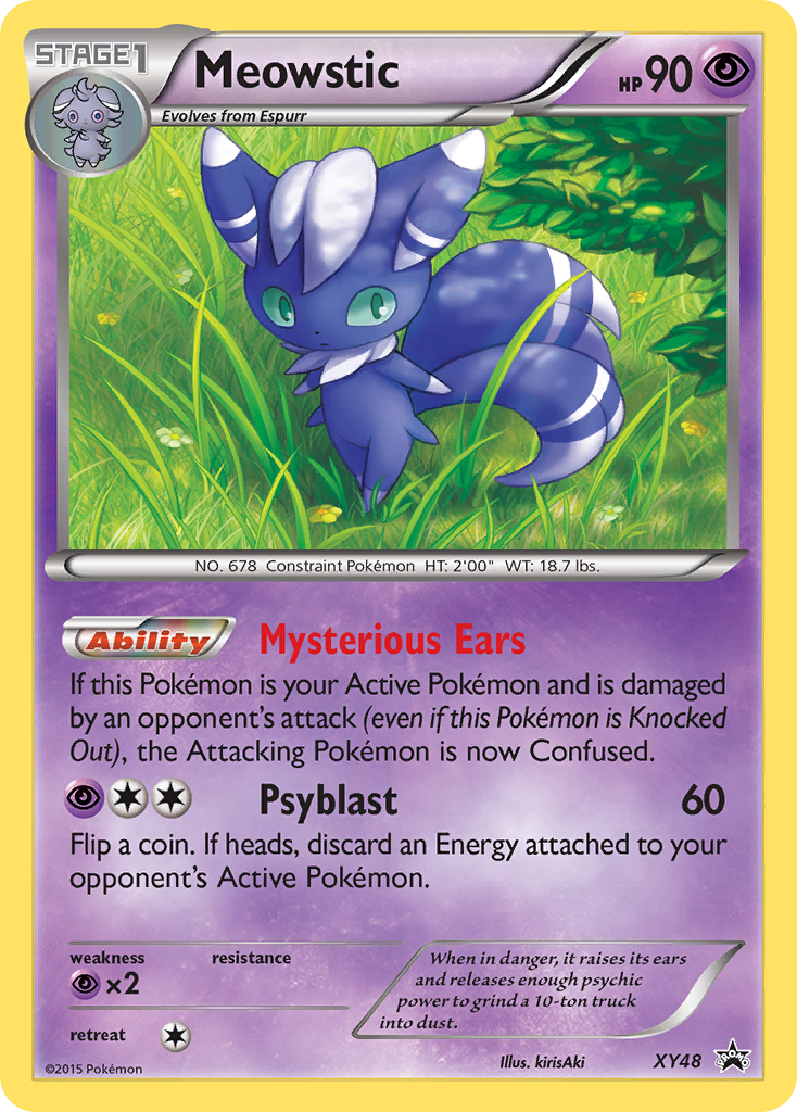 Meowstic (XY48) [XY: Black Star Promos] | L.A. Mood Comics and Games