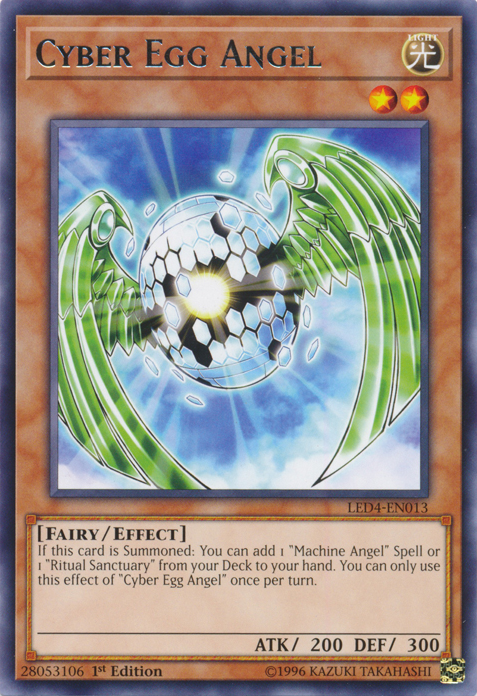 Cyber Egg Angel [LED4-EN013] Rare | L.A. Mood Comics and Games