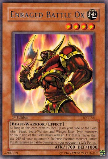 Enraged Battle Ox [IOC-070] Rare | L.A. Mood Comics and Games
