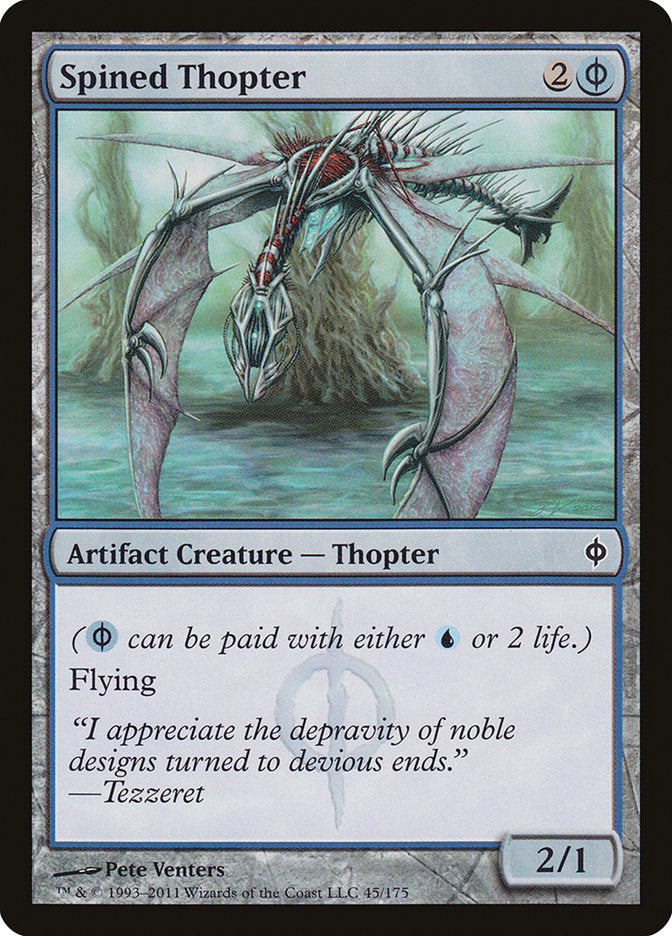 Spined Thopter [New Phyrexia] | L.A. Mood Comics and Games