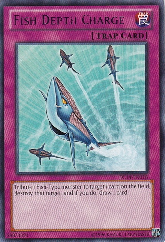 Fish Depth Charge (Blue) [DL14-EN018] Rare | L.A. Mood Comics and Games