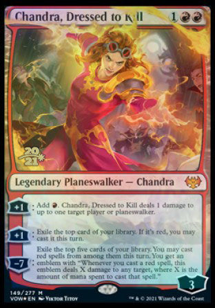 Chandra, Dressed to Kill [Innistrad: Crimson Vow Prerelease Promos] | L.A. Mood Comics and Games