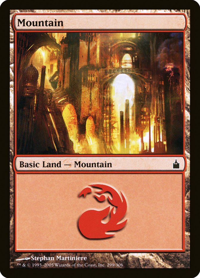 Mountain (299) [Ravnica: City of Guilds] | L.A. Mood Comics and Games