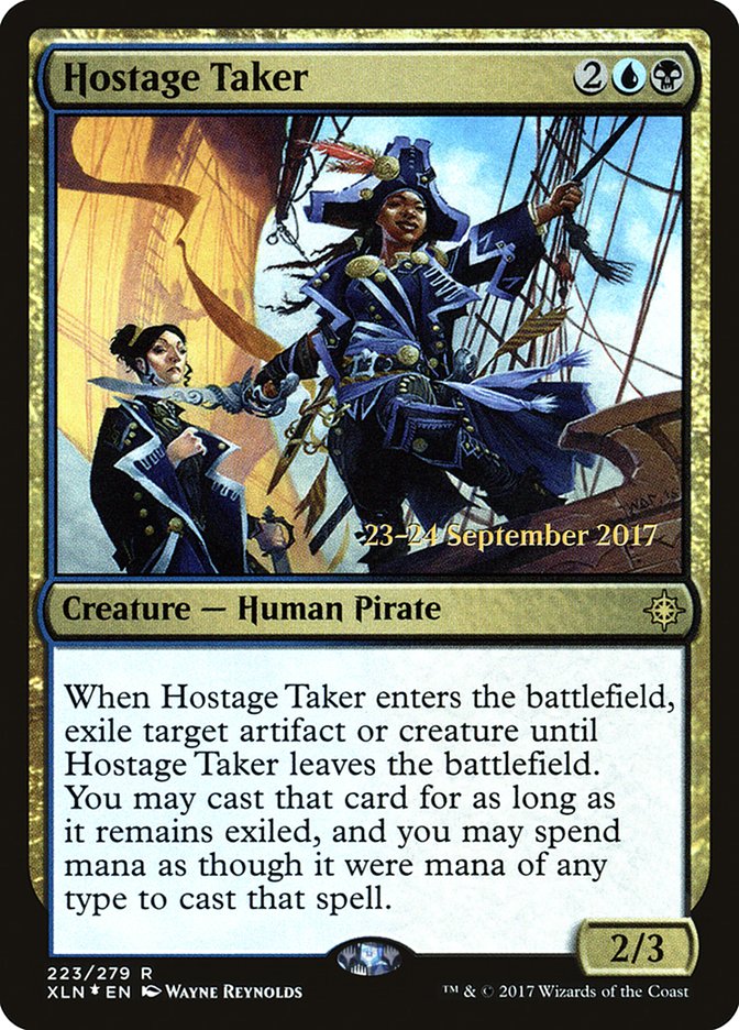 Hostage Taker [Ixalan Prerelease Promos] | L.A. Mood Comics and Games