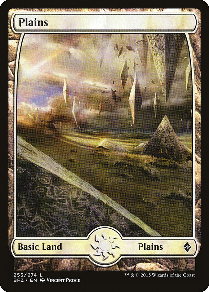 Plains (253) (Full Art) [Battle for Zendikar] | L.A. Mood Comics and Games