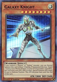 Galaxy Knight (Blue) [LDS2-EN049] Ultra Rare | L.A. Mood Comics and Games