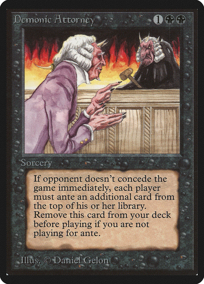 Demonic Attorney [Beta Edition] | L.A. Mood Comics and Games