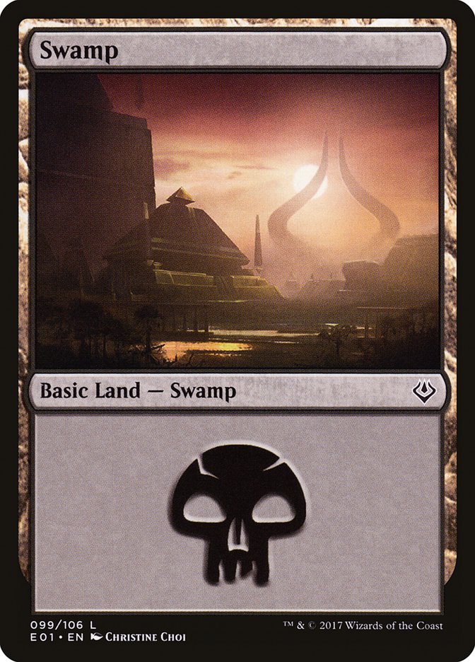 Swamp (99) [Archenemy: Nicol Bolas] | L.A. Mood Comics and Games