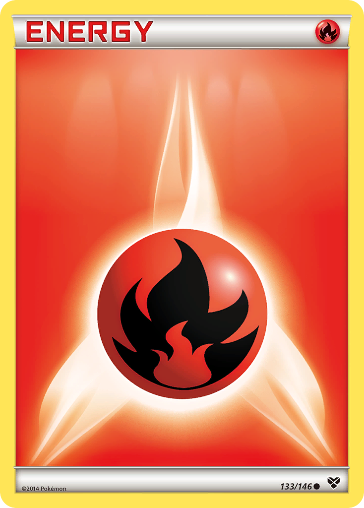 Fire Energy (133/146) [XY: Base Set] | L.A. Mood Comics and Games