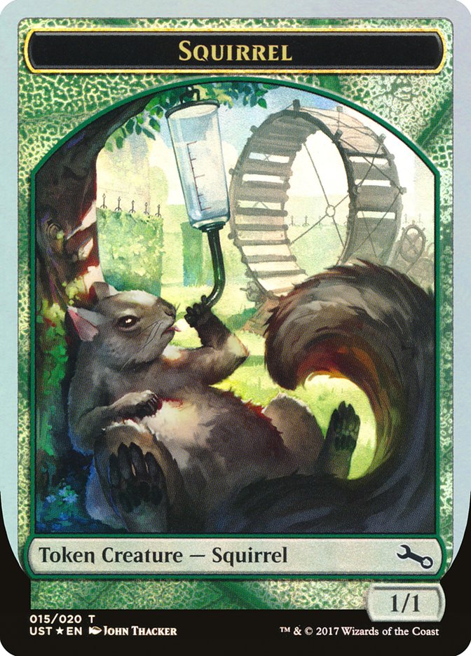 Squirrel Token [Unstable Tokens] | L.A. Mood Comics and Games