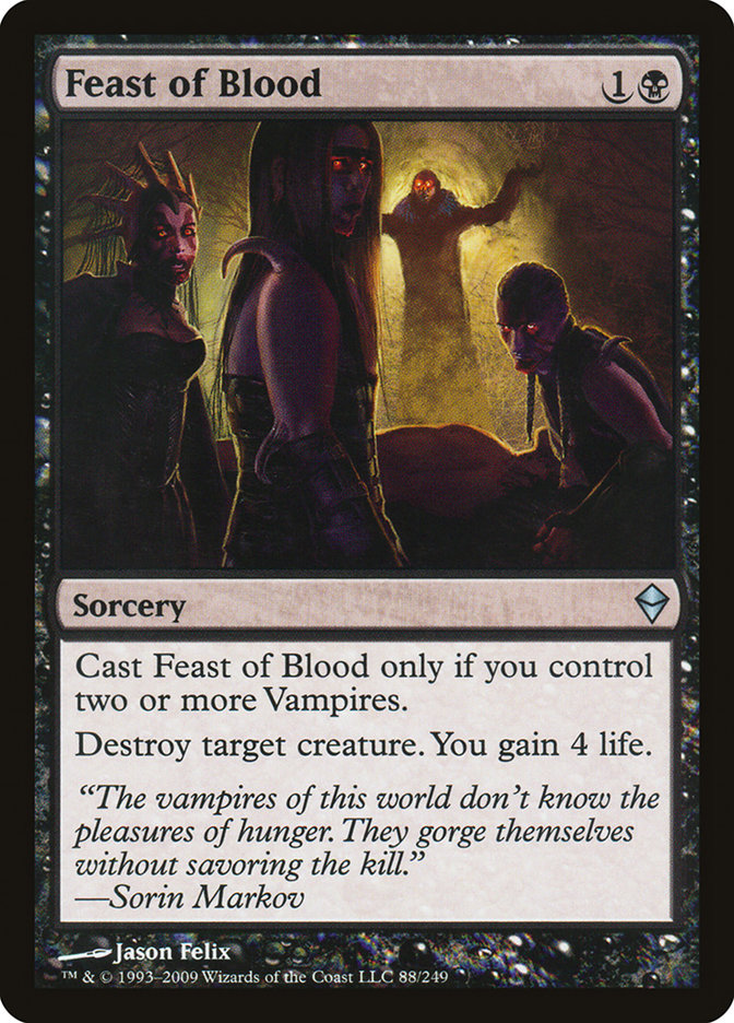 Feast of Blood [Zendikar] | L.A. Mood Comics and Games