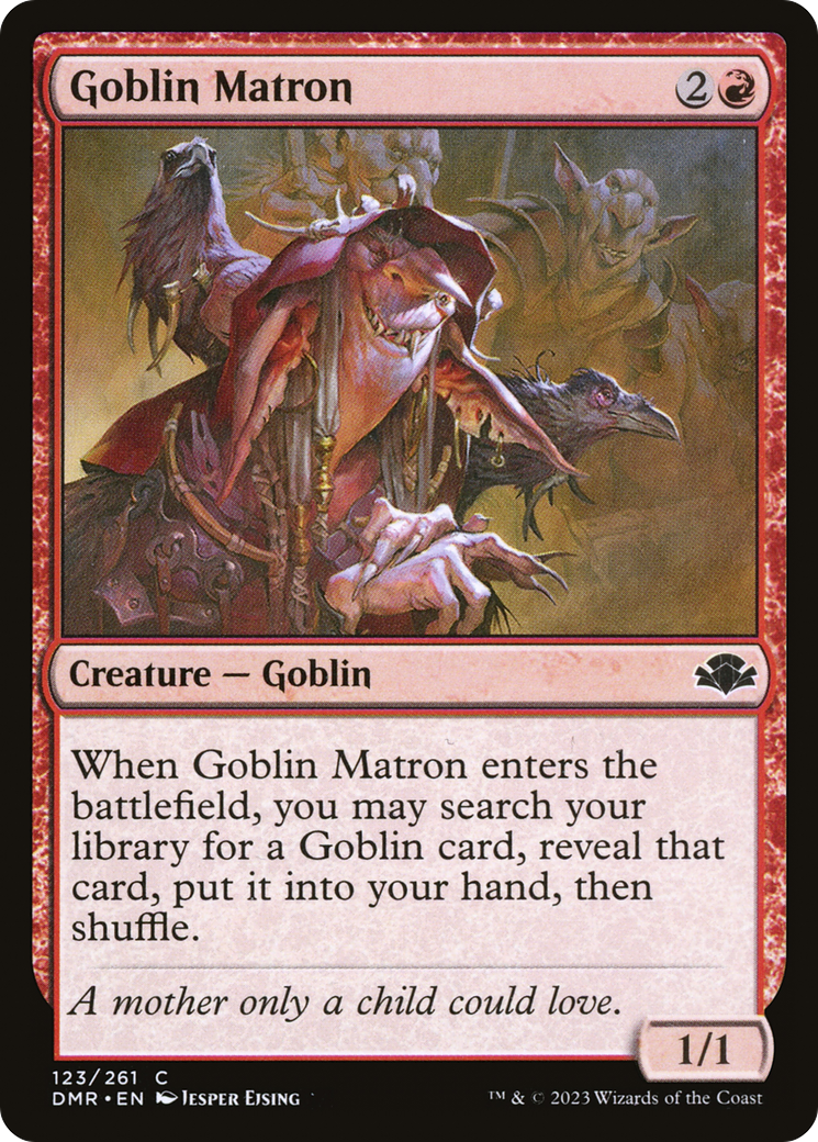 Goblin Matron [Dominaria Remastered] | L.A. Mood Comics and Games