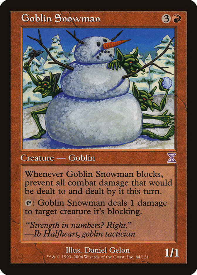 Goblin Snowman [Time Spiral Timeshifted] | L.A. Mood Comics and Games