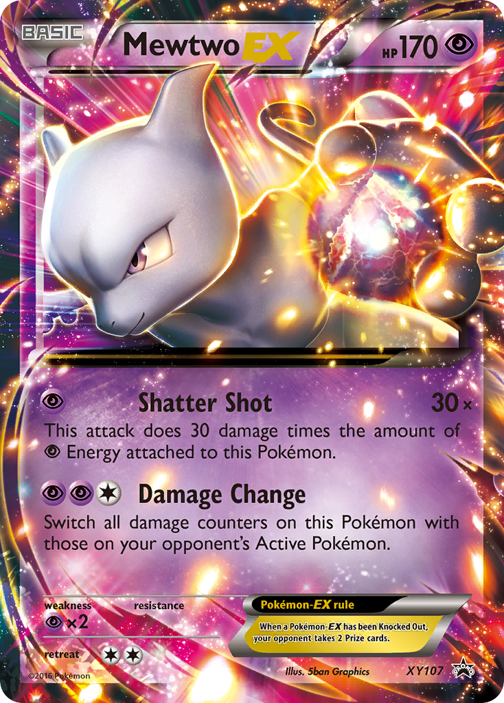 Mewtwo EX (XY107) [XY: Black Star Promos] | L.A. Mood Comics and Games