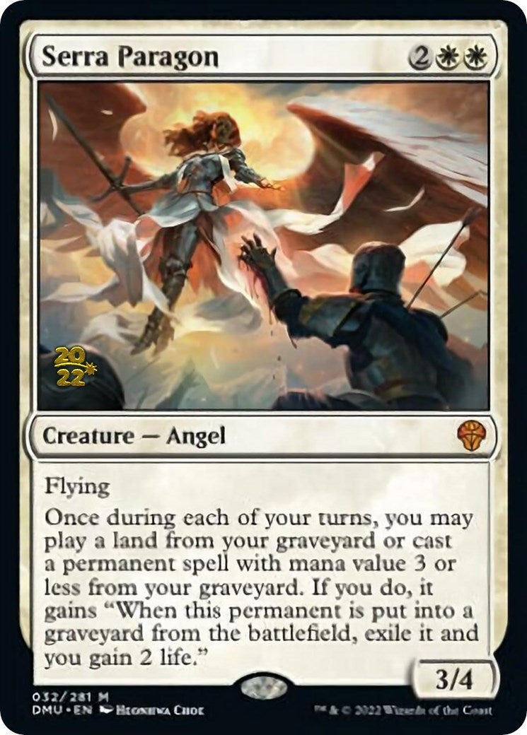 Serra Paragon [Dominaria United Prerelease Promos] | L.A. Mood Comics and Games