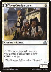 Town Gossipmonger // Incited Rabble [Shadows over Innistrad] | L.A. Mood Comics and Games