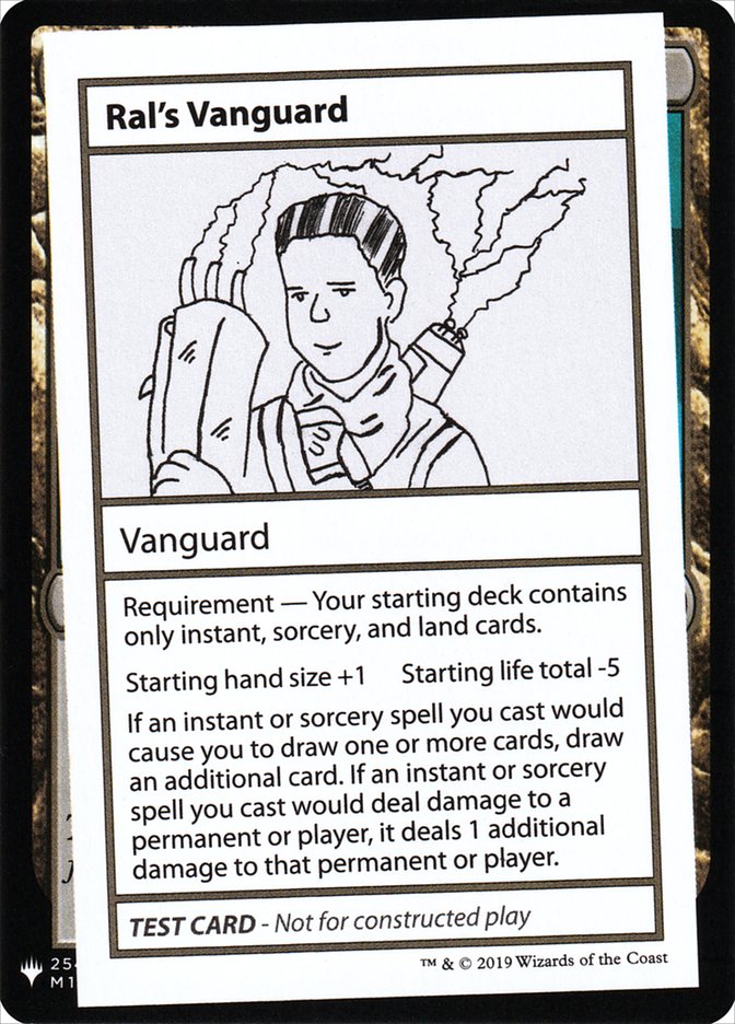 Ral's Vanguard [Mystery Booster Playtest Cards] | L.A. Mood Comics and Games