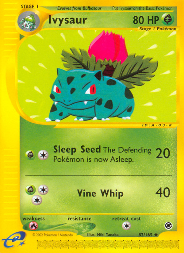 Ivysaur (82/165) [Expedition: Base Set] | L.A. Mood Comics and Games