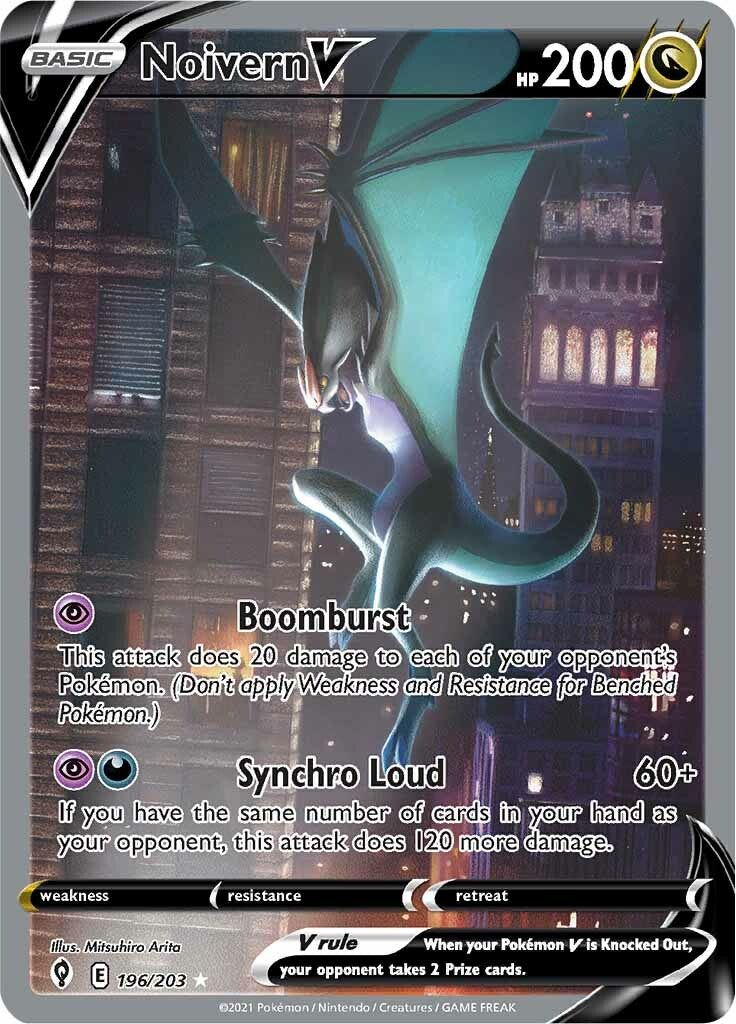 Noivern V (196/203) [Sword & Shield: Evolving Skies] | L.A. Mood Comics and Games