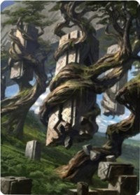 Forest 2 Art Card [Zendikar Rising Art Series] | L.A. Mood Comics and Games