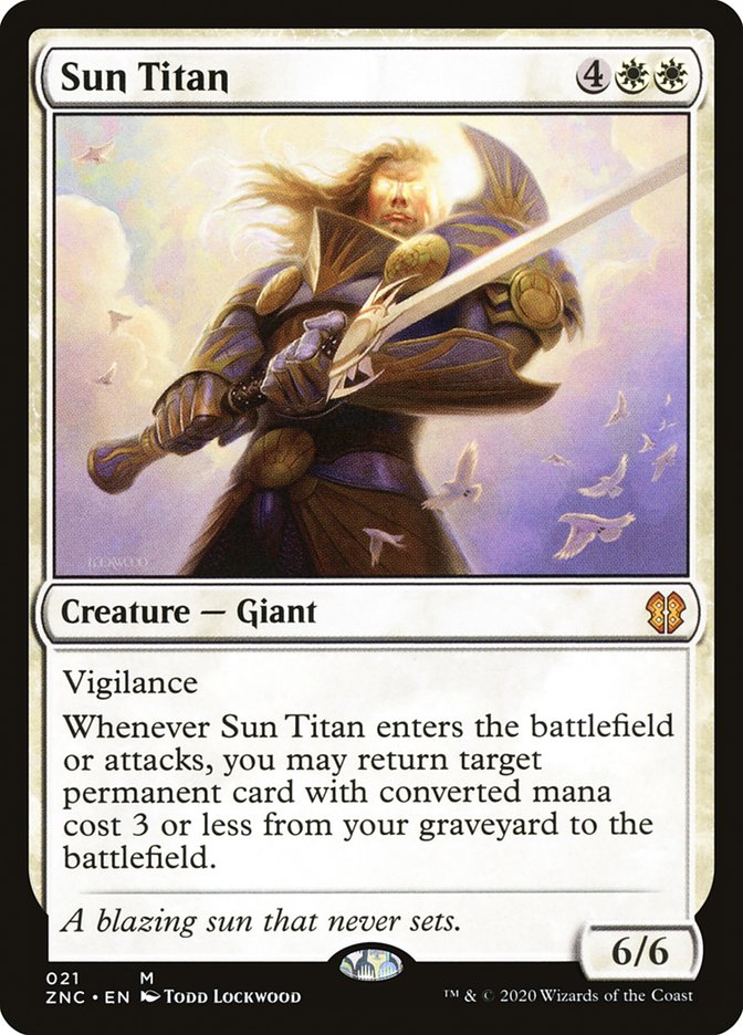 Sun Titan [Zendikar Rising Commander] | L.A. Mood Comics and Games